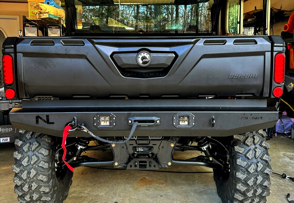 No Limit Rear Winch Bumper - Defender