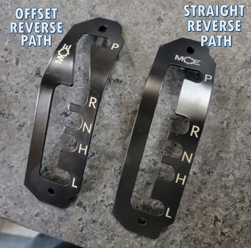 Can Am Defender Shifter Gate Overlay