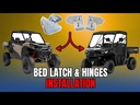 Can-Am Defender & Commander Billet Bed Hinges