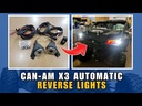 Can Am X3 Reverse Light Plug and Play Kit