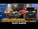 No Limit Front Winch Bumper - Defender