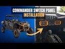 Can Am Commander G2 Additional Switch Panel