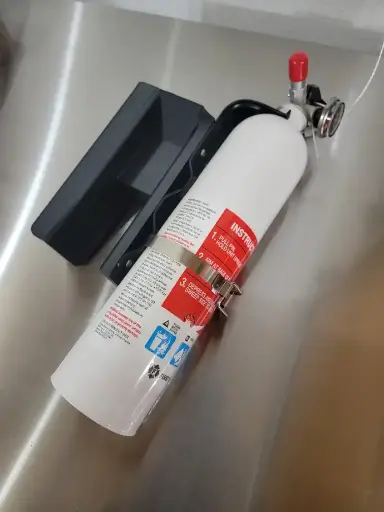 Defender Post Slot Fire Extinguisher Mount