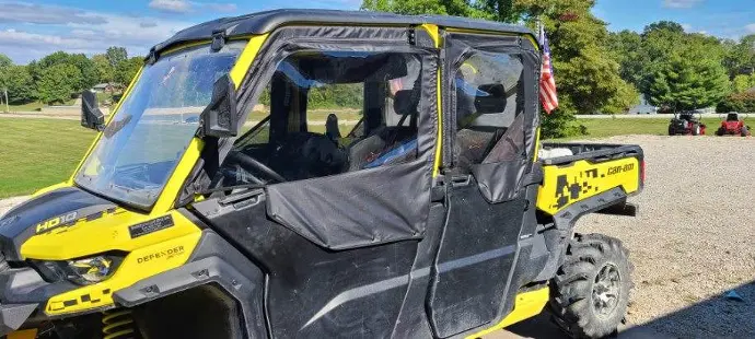 Offroad Armor Can-Am Defender Framed Soft Upper Doors