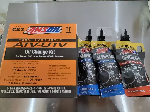 Defender, Commander, & Maverick Trail/Sport Oil Change Kit